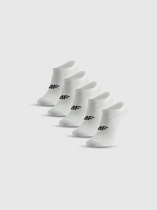Zdjęcie produktu 4F Skarpetki krótkie (5-pack) dziewczęce - białe 35-37