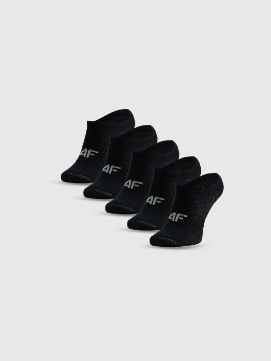 Zdjęcie produktu 4F Skarpetki krótkie (5-pack) dziewczęce - czarne 38-40