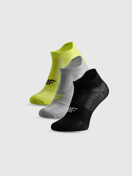 Zdjęcie produktu 4F Skarpetki krótkie sportowe (3-pack) chłopięce - multikolor 32-34