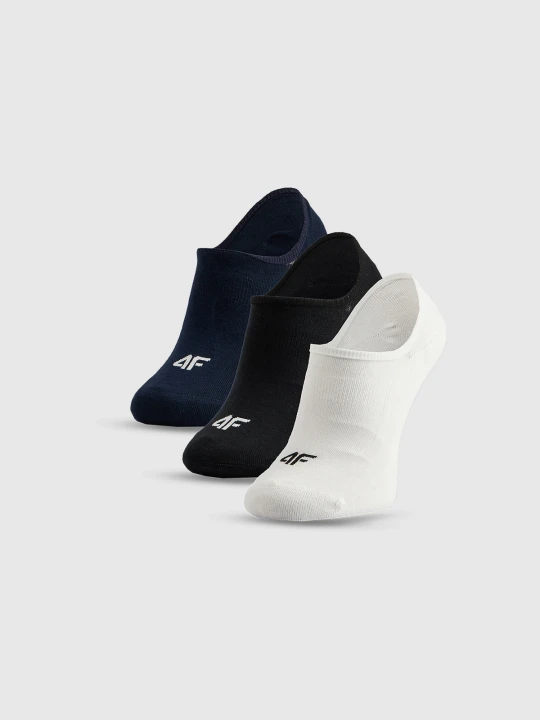 Zdjęcie produktu 4F Skarpetki stopki (3-pack) męskie - multikolor 43-46