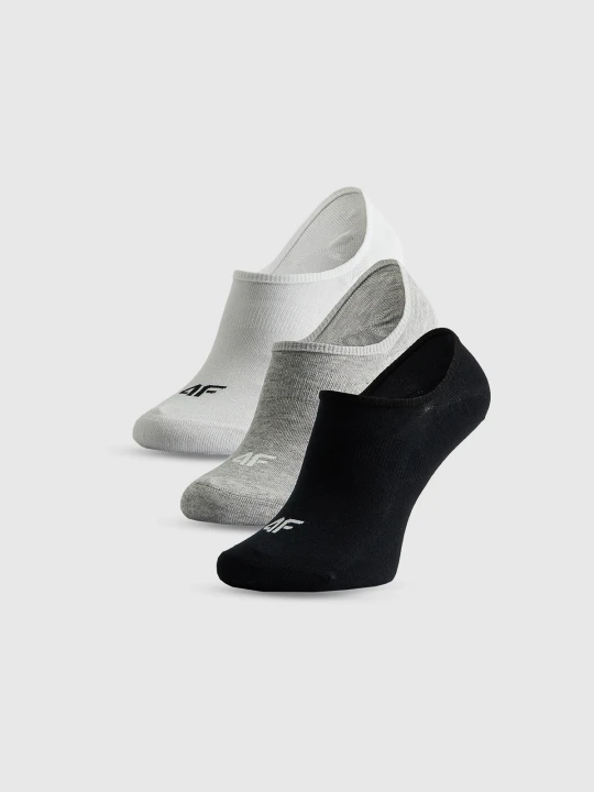 Zdjęcie produktu 4F Skarpetki stopki (3-pack) męskie - multikolor 39-42