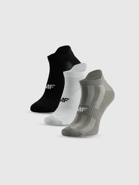 Zdjęcie produktu 4F Skarpetki treningowe przed kostkę (3-pack) męskie - multikolor 39-42