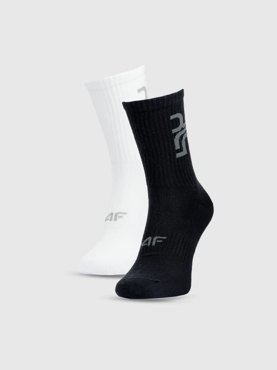 Zdjęcie produktu 4F Skarpety casual za kostkę (2-pack) męskie 4F x Robert Lewandowski - multikolor 39-42