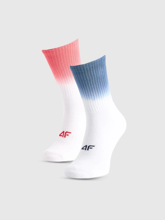 Zdjęcie produktu 4F Skarpety casual za kostkę (2-pack) uniseks - multikolor 39-42