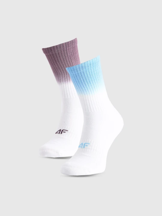 Zdjęcie produktu 4F Skarpety casual za kostkę (2-pack) uniseks - multikolor 39-42