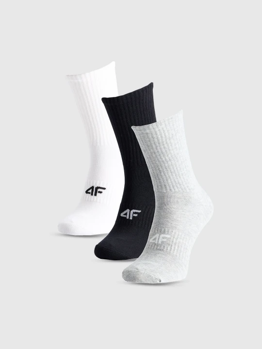 Zdjęcie produktu 4F Skarpety casual za kostkę (3-pack) damskie - multikolor 35-38