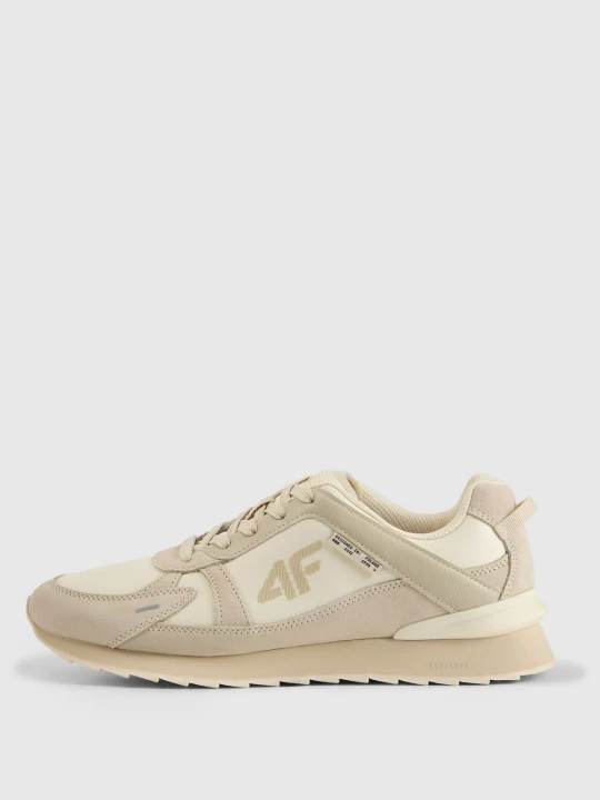 Zdjęcie produktu 4F Sneakersy 4CITY z elementami zamszowymi damskie - beżowe 37