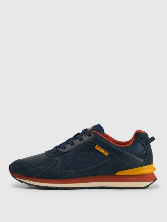 Zdjęcie produktu 4F Sneakersy 4CITY z elementami zamszowymi męskie - granatowe 44
