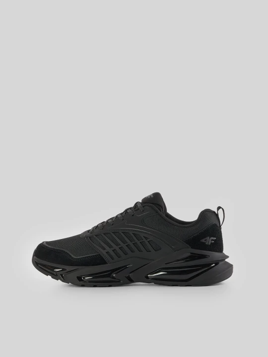 Zdjęcie produktu 4F Sneakersy VENE z elementami zamszowymi męskie - czarne 43