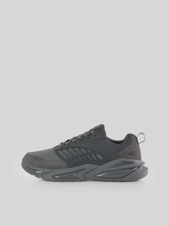 Zdjęcie produktu 4F Sneakersy VENE z elementami zamszowymi męskie - szare 43