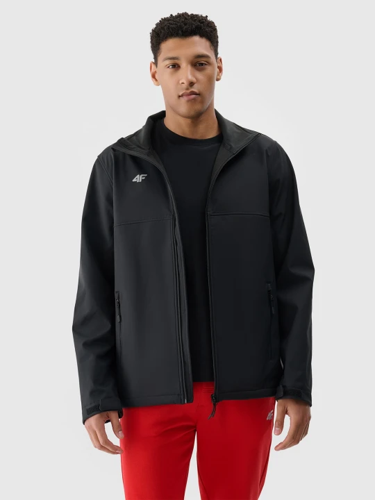 Zdjęcie produktu 4F Softshell wiatroodporny membrana 5000 męski - czarny XXL