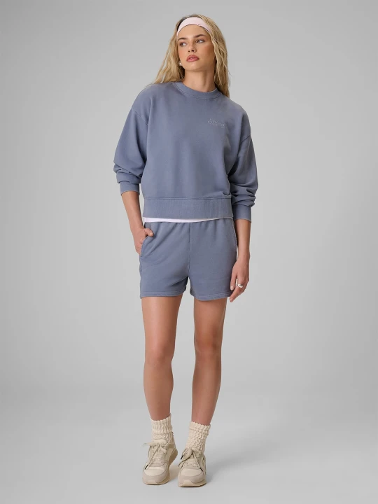 Zdjęcie produktu 4F Spodenki dresowe damskie - denim XL Granatowy