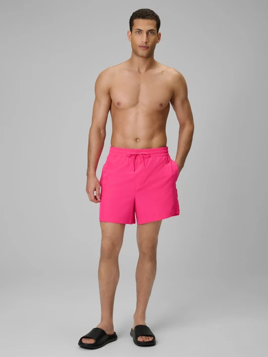 Zdjęcie produktu 4F Spodenki plażowe boardshorty męskie - różowe XL