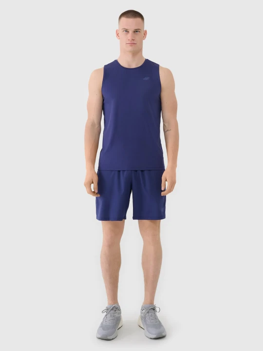 Zdjęcie produktu 4F Spodenki treningowe szybkoschnące męskie - granatowe 3XL