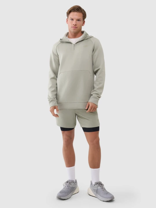 Zdjęcie produktu 4F Spodenki treningowe szybkoschnące męskie - khaki XL zielony