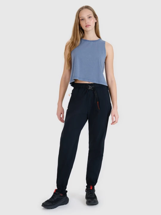 Zdjęcie produktu 4F Spodnie casual damskie - czarne S