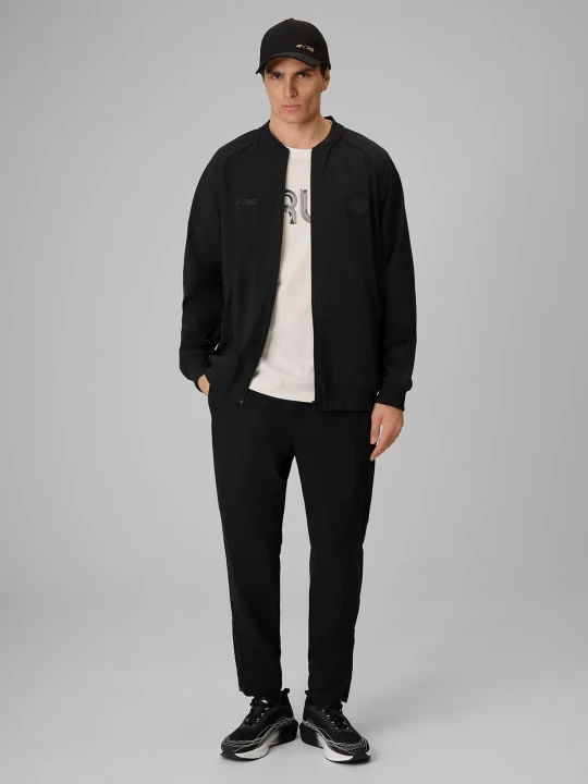 Zdjęcie produktu 4F Spodnie casual męskie 4F x Robert Lewandowski - czarne L