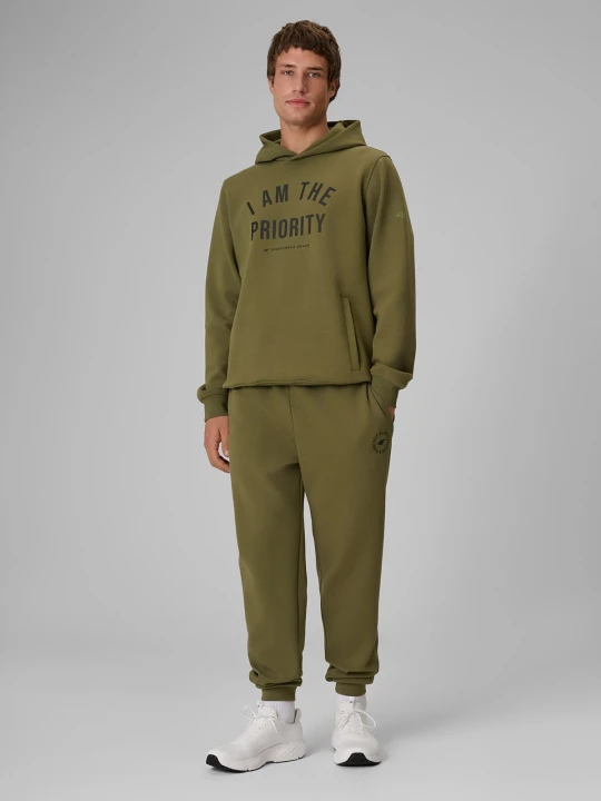 Zdjęcie produktu 4F Spodnie dresowe joggery męskie - khaki XXL zielony