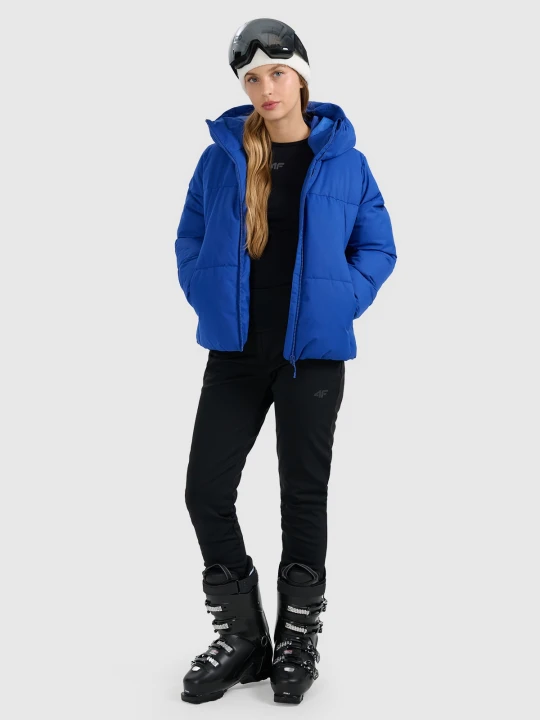 Zdjęcie produktu 4F Spodnie narciarskie softshell membrana 10000 damskie - czarne S