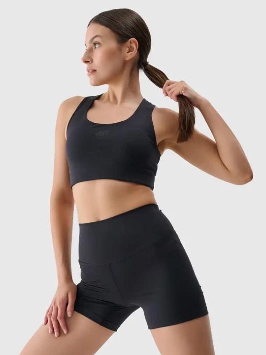 Zdjęcie produktu 4F Szorty sportowe w kolorze czarnym rozmiar: M