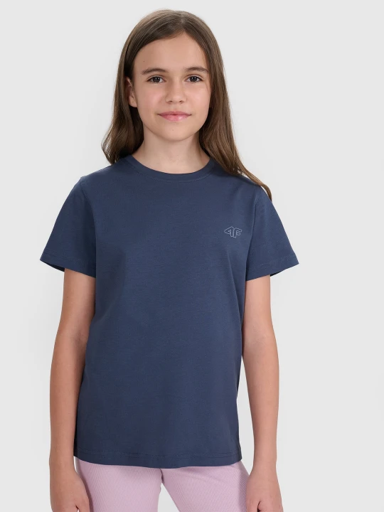 Zdjęcie produktu 4F T-shirt regular gładki (2-pack) dziecięcy - multikolor 146 / 152 (10-12 lat)