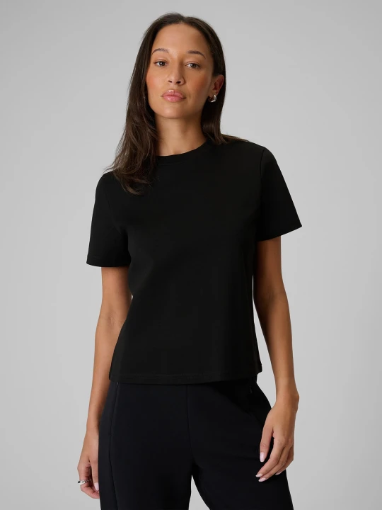 Zdjęcie produktu 4F T-shirt regular gładki damski - czarny M