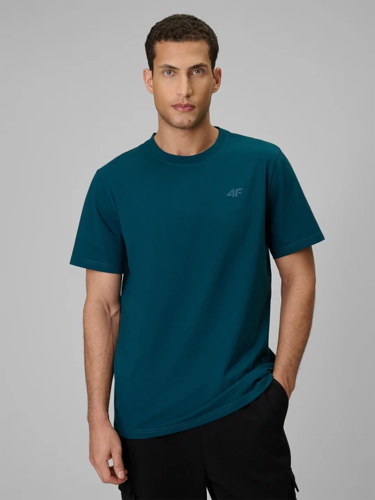 Zdjęcie produktu 4F T-shirt regular gładki męski (2-pack) - multikolor S