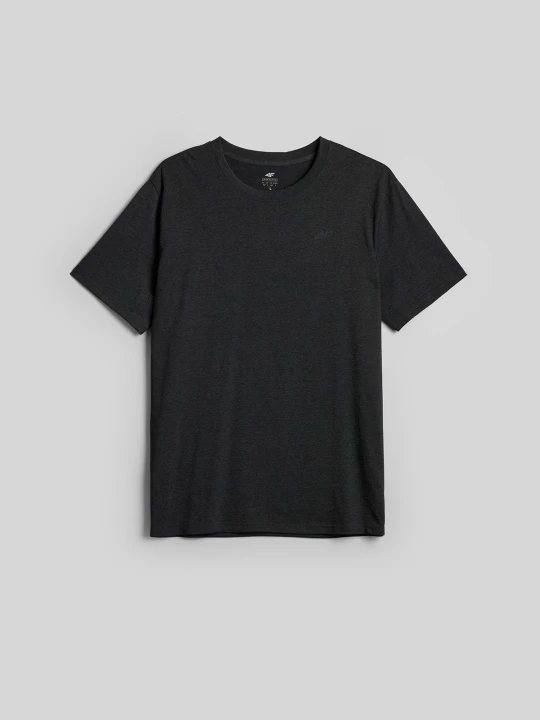 Zdjęcie produktu 4F T-shirt regular gładki męski - szary XXL