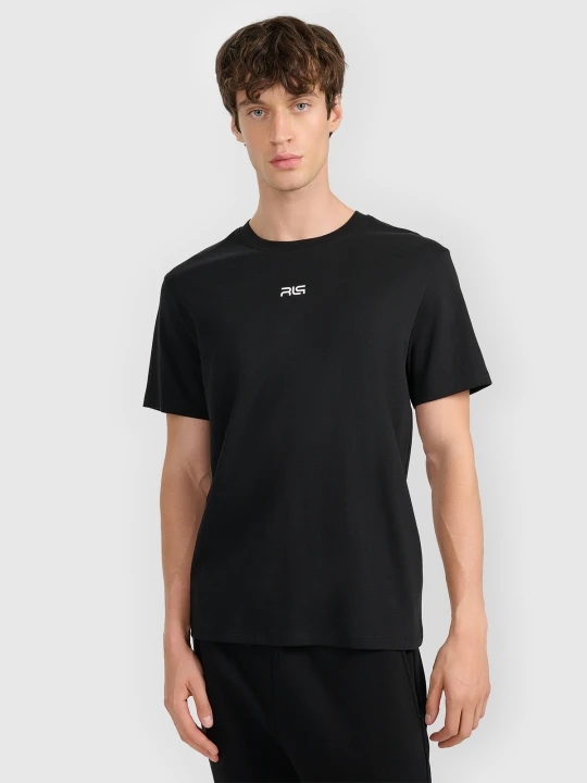 Zdjęcie produktu 4F T-shirt regular z nadrukiem męski 4F x Robert Lewandowski - czarna S