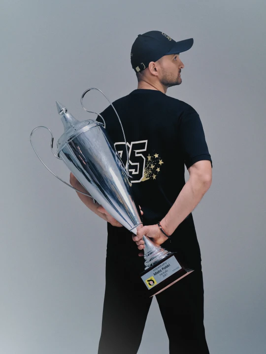 Zdjęcie produktu 4F T-shirt regular z nadrukiem uniseks 4F x Bartosz Zmarzlik - czarny XXL