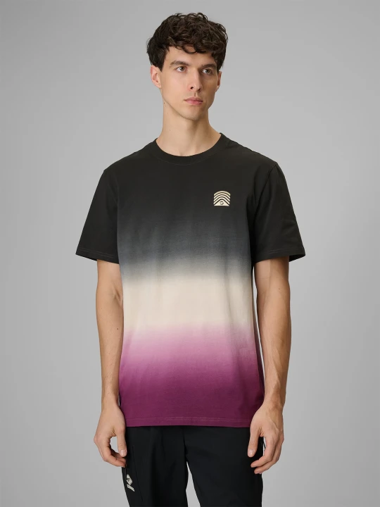 Zdjęcie produktu 4F T-shirt relaxed z nadrukiem męski - czarny L