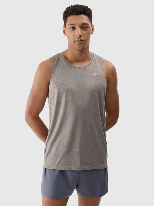 Zdjęcie produktu 4F Top sportowy w kolorze szarym rozmiar: XL