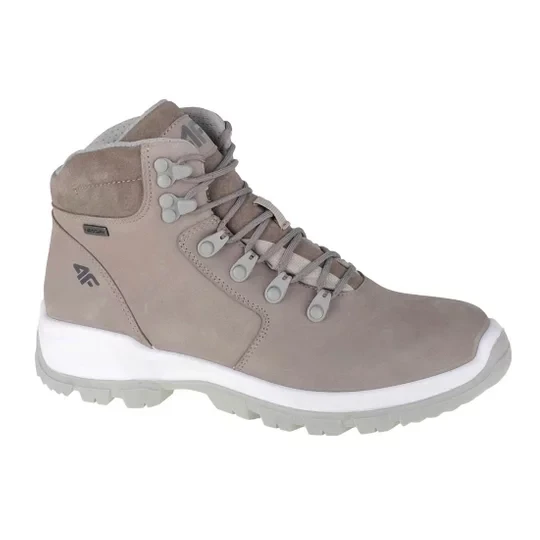 Zdjęcie produktu 4F Women's Trek H4Z21-OBDH253-26S, Damskie, Szare, buty trekkingowe, nubuk, rozmiar: 36