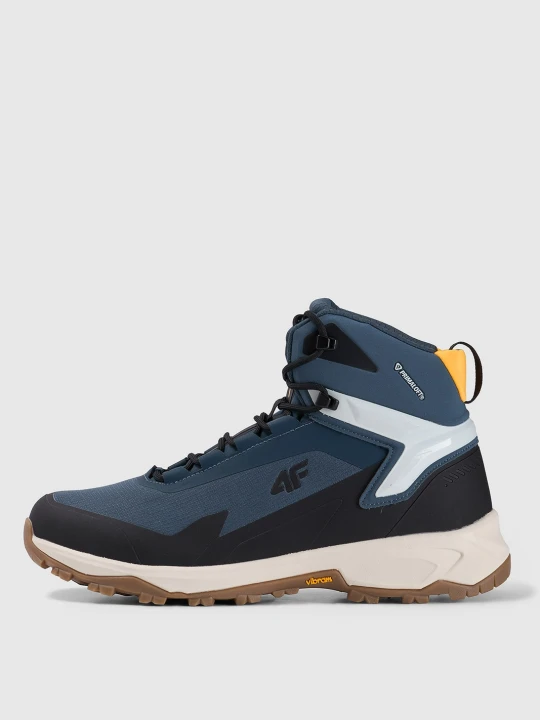 Zdjęcie produktu 4F Wysokie buty trekkingowe ICE CRACKER z izolacją Primaloft męskie - granatowe 46