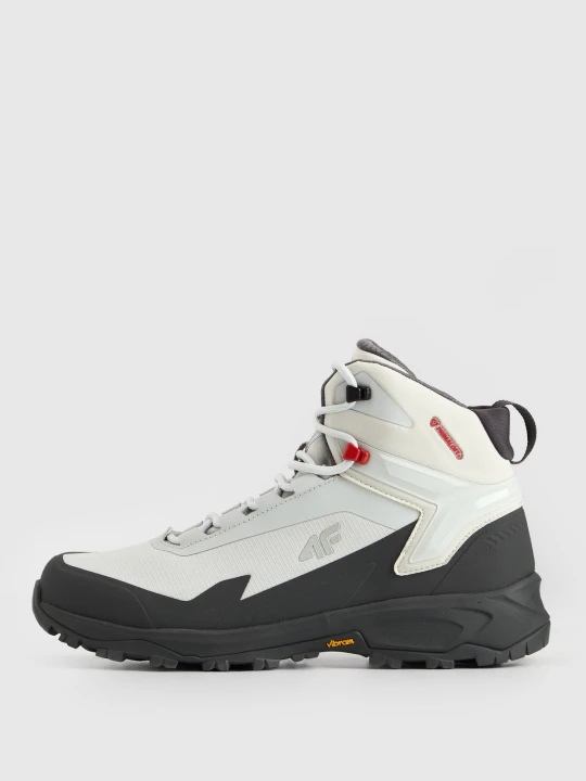 Zdjęcie produktu 4F Wysokie buty trekkingowe ICE CRACKER z izolacją Primaloft męskie - szare 46
