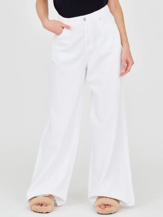 Zdjęcie produktu 7 FOR ALL MANKIND Białe jeansy damskie Zoey, Rozmiar 28