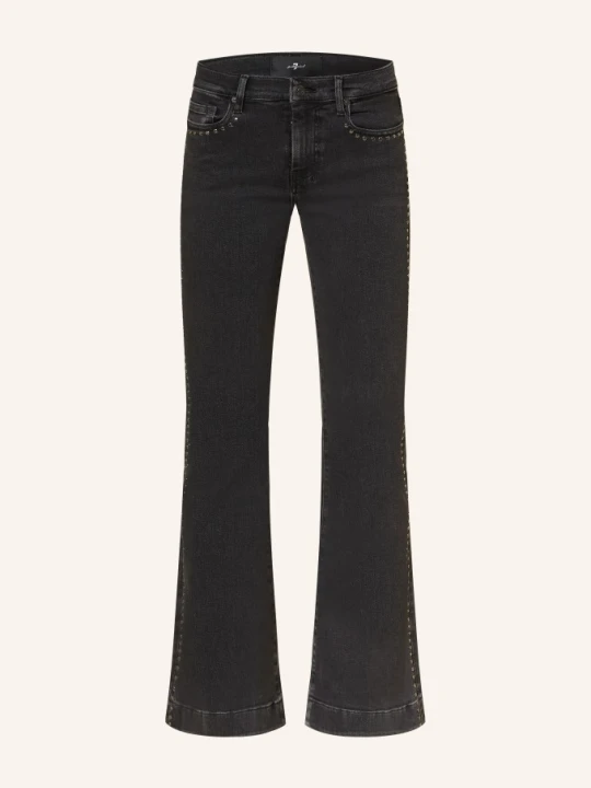 Zdjęcie produktu 7 For All Mankind Dżinsy Bootcut Dojo Tailorless Z Nitami grau 1ZC Escape