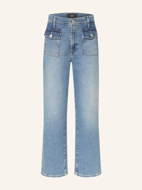 Zdjęcie produktu 7 For All Mankind Dżinsy O Prostym Kroju Stovepipe Vintage Straight Ankle blau 3NQ AQUASHADE