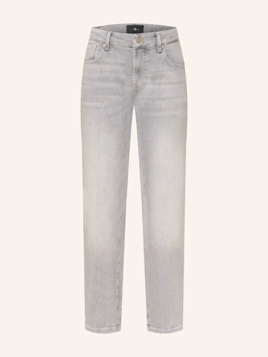 Zdjęcie produktu 7 For All Mankind Dżinsy Proste Calie Straight Ankle grau 3NT SILVER WASH