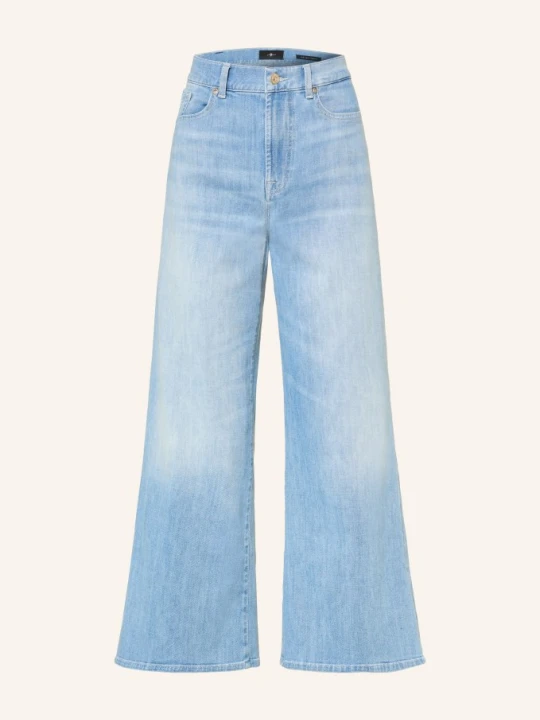 Zdjęcie produktu 7 For All Mankind Dżinsy Z Szerokimi Nogawkami Lotta Ankle blau 3DG Light Blue