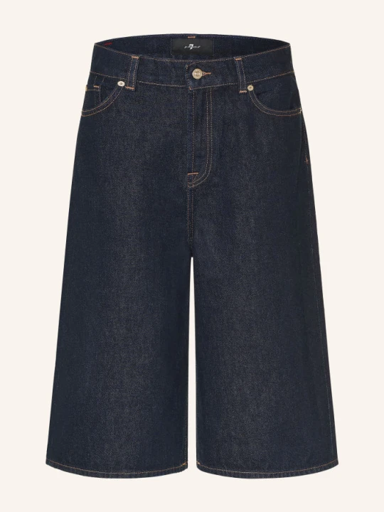 Zdjęcie produktu 7 For All Mankind Jeansowe Bermudy Kuloty blau 45B HALFNIGHT