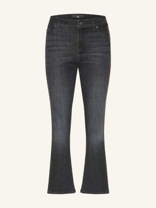 Zdjęcie produktu 7 For All Mankind Jeansy Bootcut Cropped Boot schwarz 45O BLACKOUT