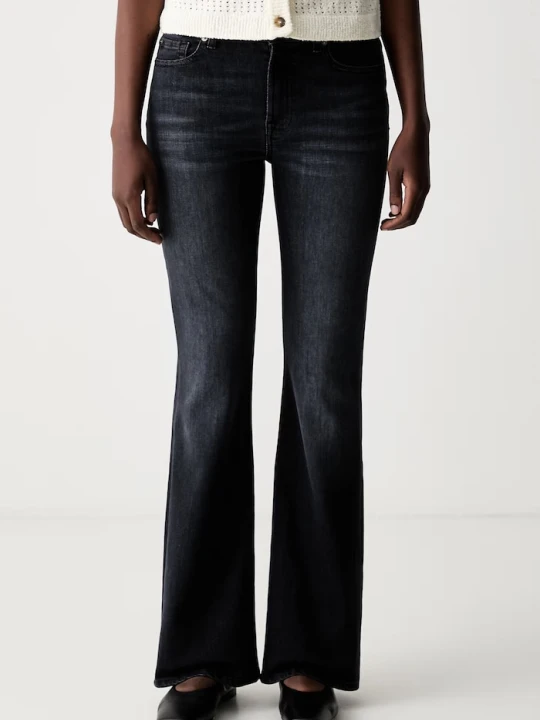 Zdjęcie produktu 7 FOR ALL MANKIND jeansy bootcut damskie czarny