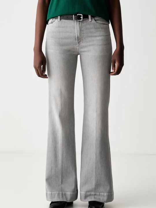 Zdjęcie produktu 7 FOR ALL MANKIND jeansy flare damskie szary