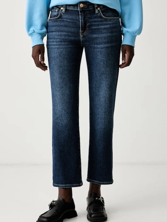 Zdjęcie produktu 7 FOR ALL MANKIND jeansy regularne damskie niebieski