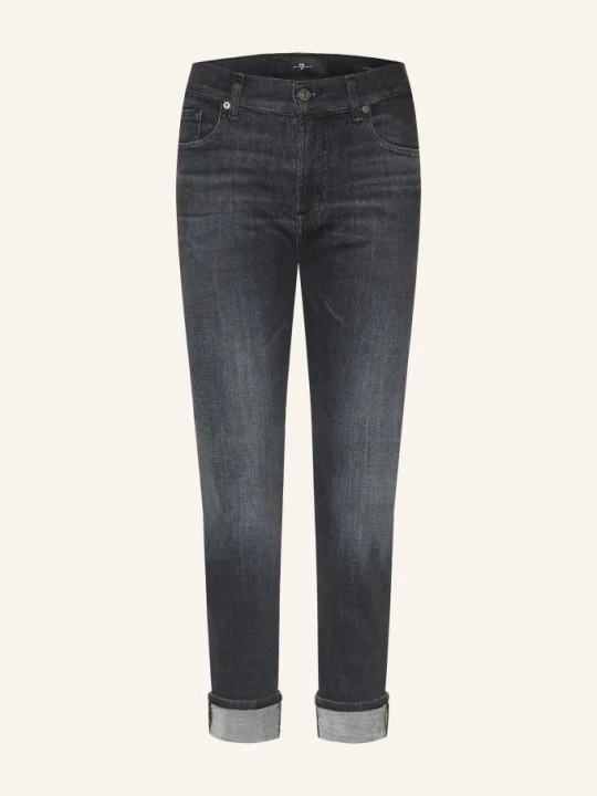 Zdjęcie produktu 7 For All Mankind Jeansy Skinny Relaxed Skinny schwarz 45O BLACKOUT