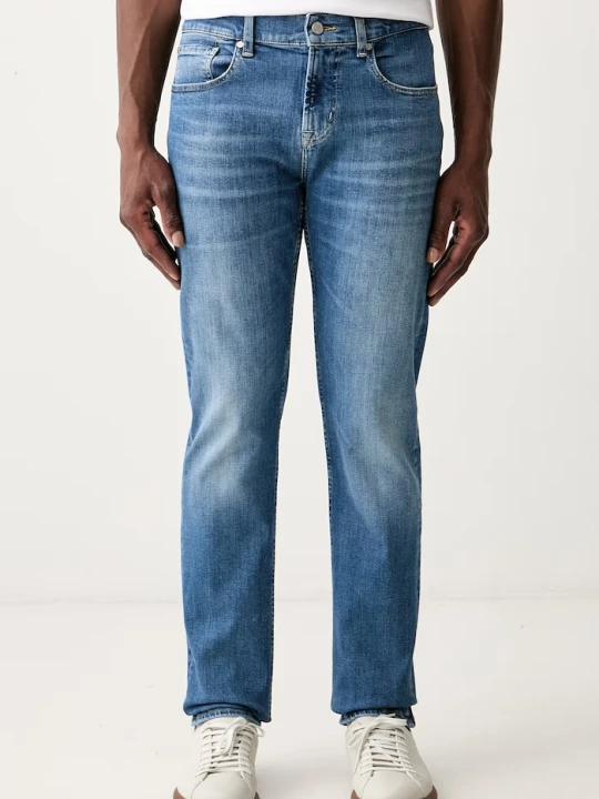 Zdjęcie produktu 7 FOR ALL MANKIND jeansy slim fit męskie niebieski