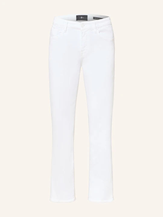 Zdjęcie produktu 7 For All Mankind Jeansy Straight Calie Straight Ankle weiss LLS Soleil