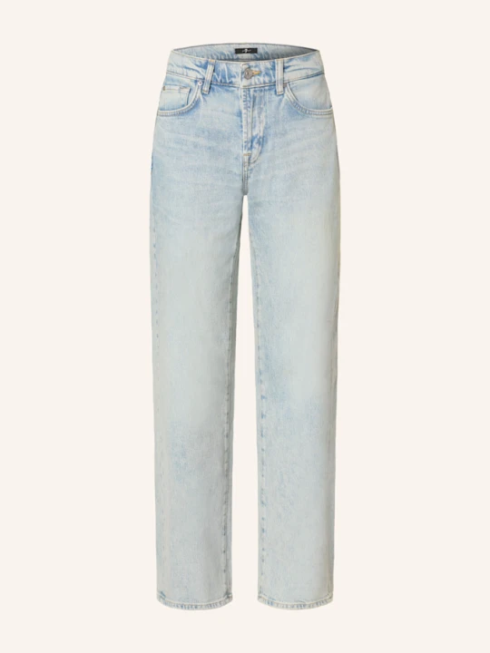 Zdjęcie produktu 7 For All Mankind Jeansy Straight Tess Trouser Sahara With Worn Hem blau Sahara LIGHT BLUE