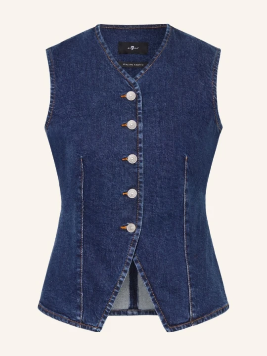 Zdjęcie produktu 7 For All Mankind Kamizelka Dżinsowa blau GRANATOWY